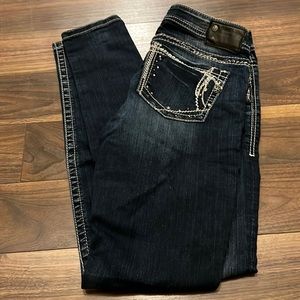 Tuesday Skinny Silver Jeans